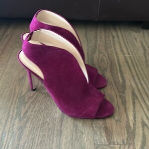 Jessica Simpson stiletto suede heel